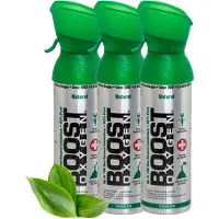 Boost Oxygen Sauerstoffdose zum Inhalieren Natural, mittel, 3x5L