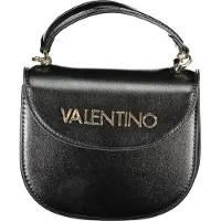 Valentino Elegante schwarze Damentasche - Verstellbarer Gurt & recyceltes Material