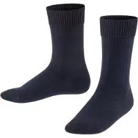 Falke Comfort Wool Kinder Socken, 23-26, Blau, Uni, Schurwolle