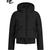 Protest Prtpreppy Snowjacket With Zip-shift true black (290) S/36
