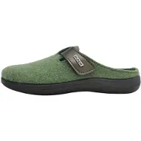 Rohde Bari G Damenschuhe Hausschuhe Grün Freizeit