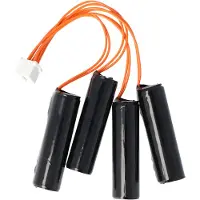 AccuCell Speicherbatterie 4x 3,6V ersetzt Motoman HW0470360-A - 2600 mAh