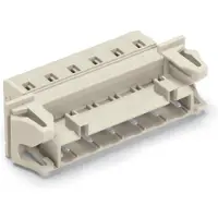 Wago 723-604/114-000 1-Leiter-Stiftleiste,CAGE CLAMP,2,5 mm2,lichtgrau 723604114000 - 50 Stück