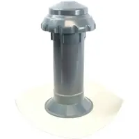 Fleck Flachdachlüfter mit 4 in 1 Funktion inkl. Thermoplan T15 Weiß