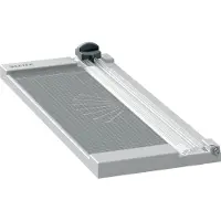Leitz Papierschneider Precision Home A4, bis A4, bis 8 Blatt, Papierklemme, Ableselineal, Stahl und Kunststoff
