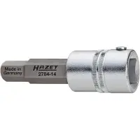 Hazet Bremssattel Schraubendreher-Steckschlüsseleinsatz 3/4 (20 mm) Vierkant hohl, Innen Sechskant Profil, SW 14 mm