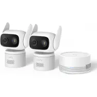 Eufy Anker Wired Cam C31 Weiß Doppelpack + HomeBase Mini