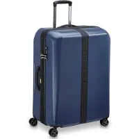 Delsey PROMENADE HARD 2.0, Karre, Harte Schale, Blau, Navy blue, Groß, 4 Rad/Räder