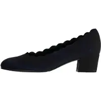 Gabor Damen Pumps Blau Rauleder Größe: 42