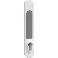 Schneider Electric LVS07932 PrismaSeT-P, Türgriff, für Profilhalbzylinderschloss ohne Schloss