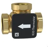LK Armatur Deutschland GmbH LK Armatur | LK 820 ThermoVar | 72 °C | 9 Kvs | Innengew. Rp 1''