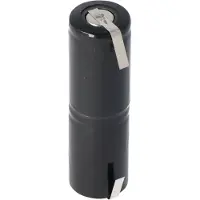AccuCell Akkupack passend für CuraMed IPX7 Akku NiMH 2,4 Volt mit 1600mAh, 58x17mm