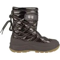 Winter-Grip Quilt - Schneestiefel - Mädchen - Schwarz - Größe 28