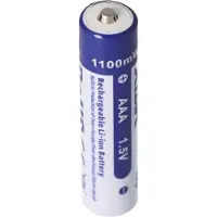 XTAR AAA 1,5V 1100mWh typisch 700mAh Lithium Ionen Akku wiederaufladbar nur mit speziellem Ladegerät