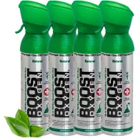 Boost Oxygen Sauerstoffdose zum Inhalieren Natural, mittel, 4x5L