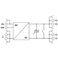 Phoenix Contact 2905215 Solid-State-Relais PLC-HPT-24DC/230AC/10 PLCHPT24DC230AC10