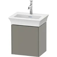 Duravit Waschtischunterschrank White Tulip 38,4x29,8cm, 1 T, An R, steingrau s-matt