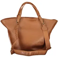 Valentino für Damen. VBS9OV04 Braune Shopper-Tasche (OSFA), Lässig, Polyurethan