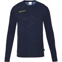 Uhlsport Prediction Torwart Shirt 140 marine/fluo gelb