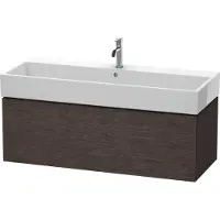 Duravit Waschtischunterschrank L-Cube 118,4x 45,9cm, E d geb., 1 Ausz., wandhängend