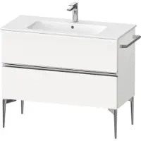 Duravit Waschtischunterschrank wandhängend Sivida 101x59,1x47,7cm, 2 Schub., w ma, Gr. chr