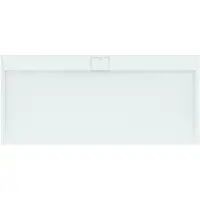 Ideal standard Ultra Flat S i.life Rechteck-Brausewanne, 2000x900x30mm, T5243FR, Farbe: Carraraweiß