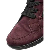 Ara Schnürboots "TORONTO", Damen, Gr. 4,5 (37,5), rot (weinrot), Velourslederimitat, unifarben, Schuhe Schnürboots, Snowboots, Winterstiefel mit Gore-Tex und Weite sehr weit