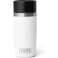 Yeti Rambler Travel Bottle 12oz Commuter Cap, White, Reiseflasche mit Drehverschluss, 355 ml