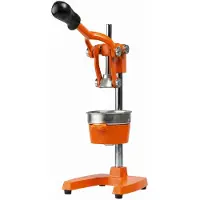 Cookinglife Zitruspresse - Gusseisen - Hebelmodell - Orange