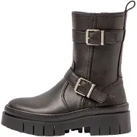 Art für Damen. 119581101003_001 Lederstiefeletten 1958 schwarz (36), Wohnung, 3 bis 5 cm, Reißverschluss, Lässig