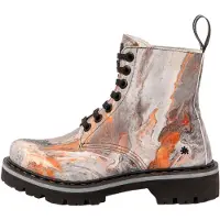 Art für Damen. 11166P11WZ03_ESP Stiefelette 1166P grau (39), Stoff, Wohnung, Schnürsenkel, Lässig