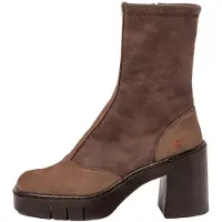Art für Damen. 119731212003_012 Stiefelette 1973 Berna braun (40), 5 bis 8 cm, Reißverschluss, Lässig