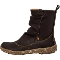 El naturalista für Damen. 2N722301E505_001 Lederstiefeletten N722 Pleasant schwarz (40), Wohnung, Reißverschluss, Klassisch