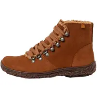 El naturalista für Damen. 2545611ND005_023 Braune Lederstiefeletten N5456 (39), Wohnung, Schnürsenkel, Lässig