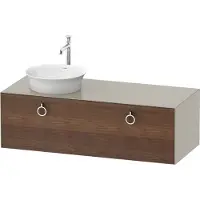 Duravit Waschtischunterschrank White Tulip 130x55cm, 1 AZ m G, B l, US N tau s-matt
