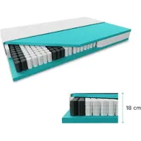 TEXTILOMANIE SOMMERA Taschenfederkernmatratze 18 cm 160 x 200 cm Matratzenschutz: OHNE Matratzenschoner
