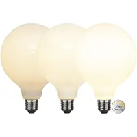 Star Trading LED-Globelampe E27 G125 7,5W 3-step-dim, opal