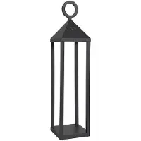 ROSSINI ILLUMINAZIONE PICNIC Tragbare LED-Tischleuchte 2,2 W IP54 2700 K CRI85 43 cm – Anthrazit – Rossini Group – Design aus Aluminiumdruckguss