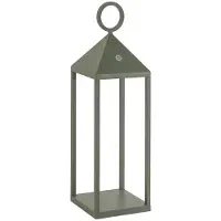 ROSSINI ILLUMINAZIONE PICNIC Tragbare LED-Tischleuchte 2,2 W IP54 2700 K CRI85 47 cm – Grün – Rossini Group – Design aus Aluminiumdruckguss