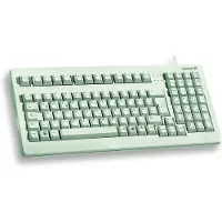 Cherry 19" compact PC keyboard G80-1800, PS/2 (GB), Kabelgebunden, PS/2, QWERTY, Grau