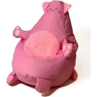 Big Buy Cooking Puff GO GIFT Rosa Oxford Gato 130 x 90 cm