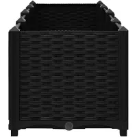 vidaXL Hochbeet 160x40x38 cm Polypropylen