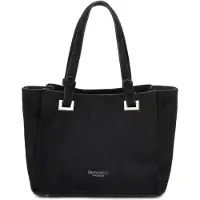 Diana & Co Firenze Handtasche Wildleder-Optik mit abnehmbarem Schultergurt Electric Blue UNICA 27x17.5x11.5 cm