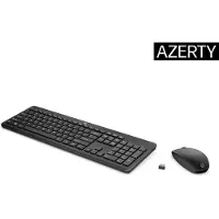 HP 650 Wireless-Tastatur und -Maus - Volle Größe (100%) - Kabellos - RF Wireless - Membran Key Switch - Schwarz - Maus enthalten