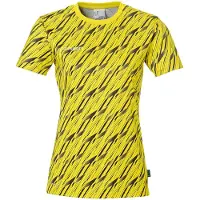 Uhlsport Trainingsshirt "Trainings-T-Shirt Progressive 28 Women", Damen, Gr. S, gelb (limonengelb), Obermaterial: 100% Polyester Pol. recyc.., Shirts Trainingsshirt
