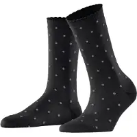 Falke Spike Dot Damen Socken black (3000) 39-42