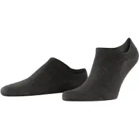 Falke ClimaWool Herren Füßlinge, 43-44, Grau, Uni, Schurwolle
