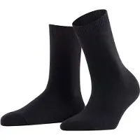 Falke Socken "Cosy Wool", Damen, Gr. 35-38, schwarz (schwarz (3000)), Obermaterial: 31% Wolle WO. 27% Viskose CV. 24% Polyamid PA. 18% Kaschmir WS., glatt, Socken Socken