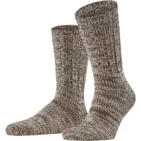 Falke Brooklyn Herren Bootsocken, 43-46, Weiß, Struktur, Baumwolle