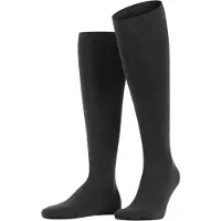 Falke Herren Kniestrümpfe Family 15657-3080 47-50 - Anthra.Mel - 47-50
